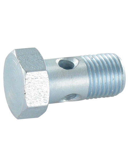 Parafuso ranhura simpes ou parafuso banjos cabeça hexagonal M10X19 passo de rosca fino passo de rosca de 100 Aço
