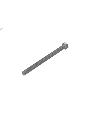 Parafuso de metais cabeça hexagonal M8X100 Classe 6.8 Aço bruto GEOMÉTRICO 500A