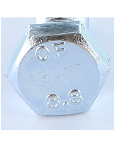 Parafuso de metais cabeça hexagonal M14X30 Classe 8.8 Dicromato