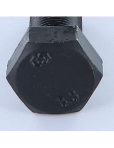 Parafuso de metais cabeça hexagonal M18X40 rosca total Classe 8.8 passo de rosca fino passo de rosca de 150 Aço 2