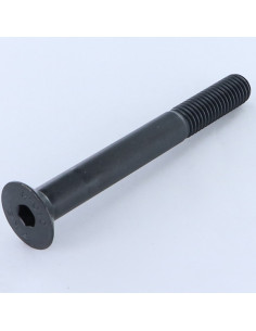 Parafuso de metais cabeça fresada hexagonal oca FHC M3X30 roscado sobre 12 classe 10.9 chave de 2 Aço bruto
