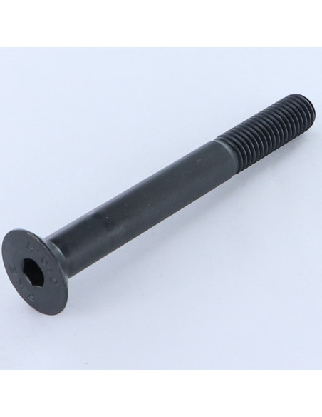 Parafuso de metais cabeça fresada hexagonal oca FHC M18X50 roscado sobre 42 classe 10.9 chave de 12 Aço bruto