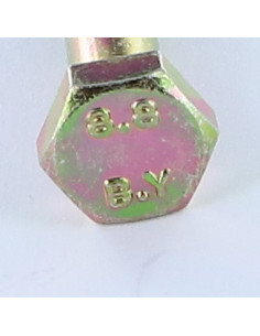 Corpo de parafuso cabeça hexagonal M12X40 Classe 8.8 Dicromato 2
