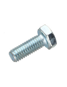 Parafuso de metais cabeça hexagonal M6X16 classe 10.9 Aço zinco branco 2