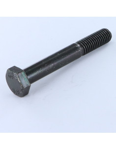Corpo de parafuso cabeça hexagonal M8X90 Classe 8.8 Aço zinco preto