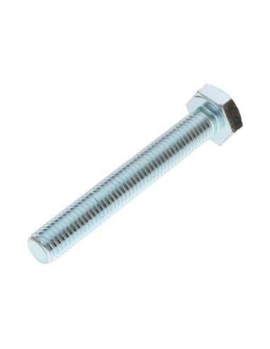 Parafuso de metais cabeça hexagonal M16X75 classe 10.9 Aço zinco branco