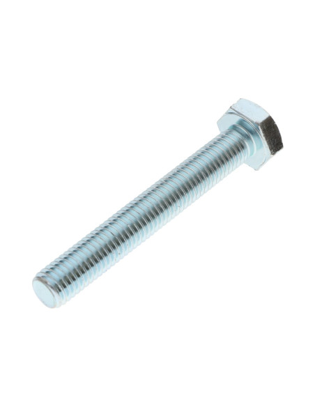 Parafuso de metais cabeça hexagonal M16X75 classe 10.9 Aço zinco branco