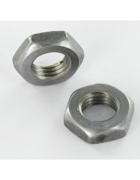 Porca hexagonal baixa hm/contraporca M30 Aço bruto