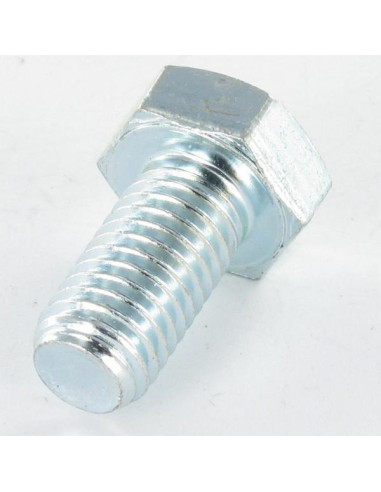 Parafuso de metais cabeça hexagonal M20X120 Classe 8.8 Aço zinco branco