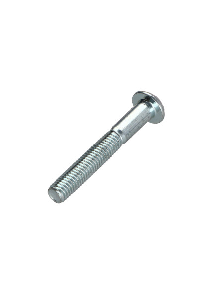 Parafuso de metais Parafuso de Cabeça Oca Sextavada M5X35 rosca parcial classe 10.9 chave de 3 Aço zinco branco