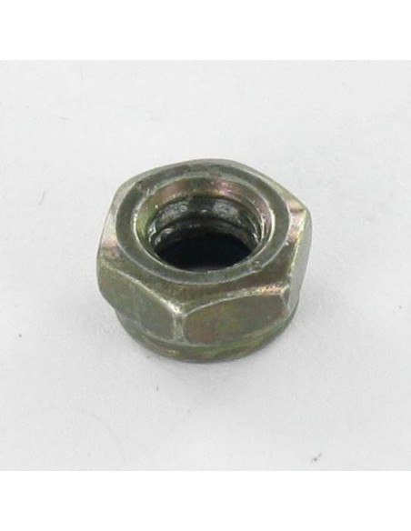 Porca autoblocante M6 Aço bruto Verde OLIV - Parafuso Express