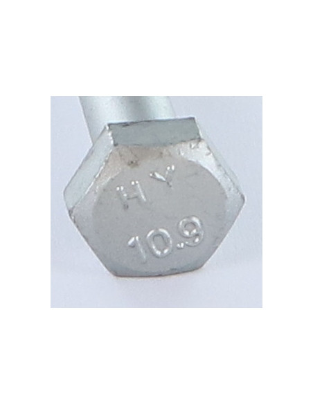 Corpo de parafuso cabeça hexagonal M10X120 classe 10.9 Aço bruto GEOM500B