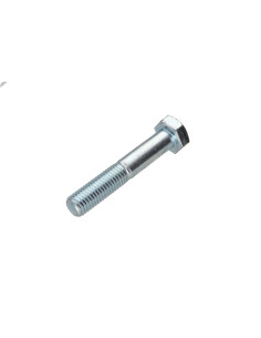 Corpo de parafuso cabeça hexagonal M12X80 classe 10.9 Aço zinco branco 2