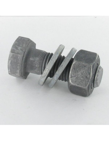Parafuso (vendido com porca) alta resistência M16X80 2 Rondela classe 10.9 forte resistência à corrosão Aço