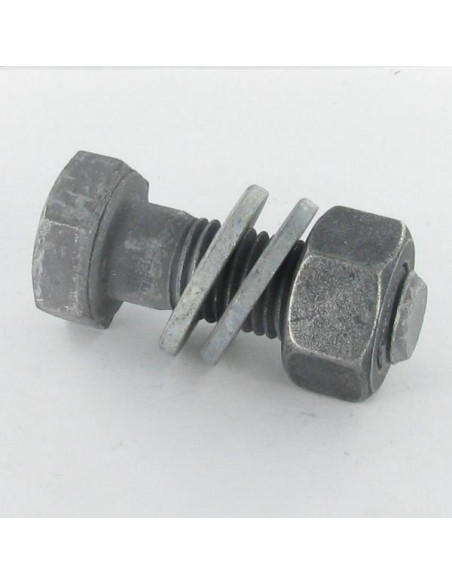 Parafuso (vendido com porca) alta resistência M16X80 2 Rondela classe 10.9 forte resistência à corrosão Aço