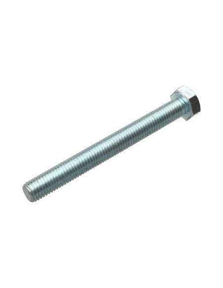 Parafuso de metais cabeça hexagonal M14X110 Classe 8.8 Aço zinco branco