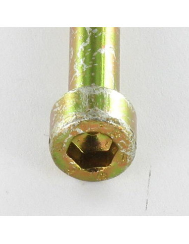 Parafuso de metais Parafuso cabeça oca sextavada M10X110 roscado sobre 32 Classe 8.8 chave de 8 Dicromato