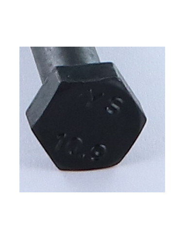 Corpo de parafuso cabeça hexagonal M10X85 roscado sobre 15 classe 10.9 Aço bruto