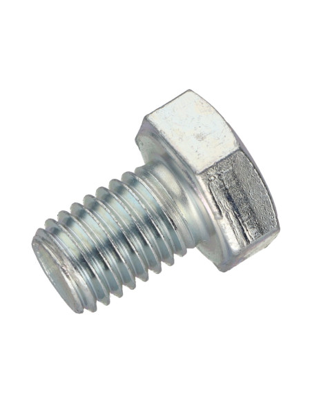Parafuso de metais cabeça hexagonal M14X220 Classe 8.8 Aço zinco branco