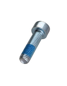 Parafuso de metais Parafuso cabeça oca sextavada M8X30 Classe 8.8 chave de 6 Aço zinco branco Freio roscado 2