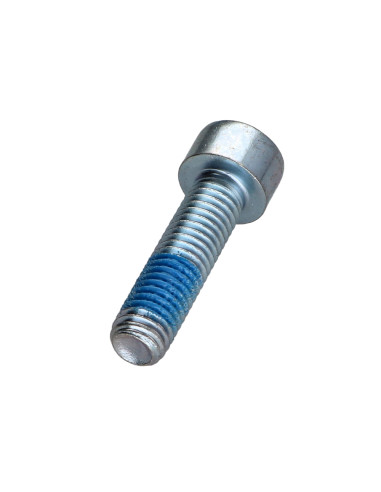 Parafuso de metais Parafuso cabeça oca sextavada M8X30 Classe 8.8 chave de 6 Aço zinco branco Freio roscado
