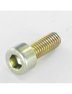 Parafuso de metais Parafuso cabeça oca sextavada M4X25 rosca total Classe 8.8 chave de 3 Dicromato