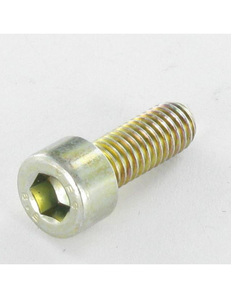 Parafuso de metais Parafuso cabeça oca sextavada M4X25 rosca total Classe 8.8 chave de 3 Dicromato