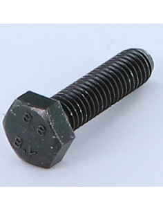 Parafuso de metais cabeça hexagonal M8X40 Classe 8.8 Aço zinco preto