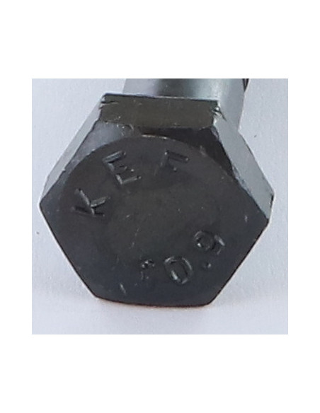 Corpo de parafuso cabeça hexagonal M14X50 classe 10.9 Aço bruto