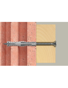 Bucha expansiva Fischer SX MAIS longo 6X50 Nylon - Parafuso Express 2