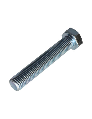 Parafuso de metais cabeça hexagonal M16X100 Classe 8.8 Aço zinco branco