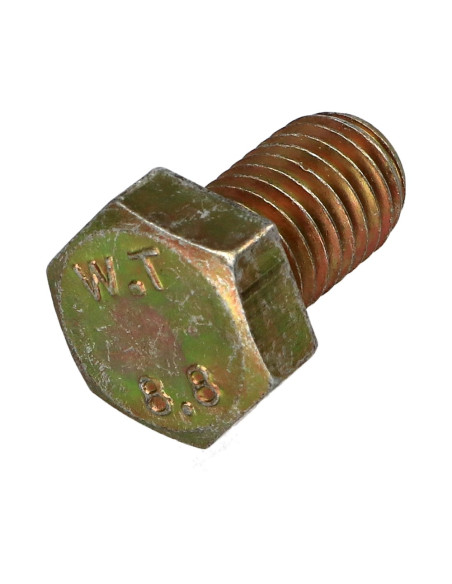 Parafuso de metais cabeça hexagonal M12X25 Classe 8.8 Dicromato
