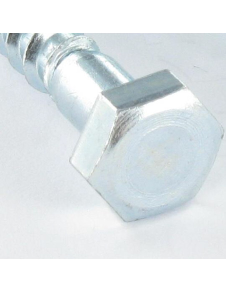 Parafusos Tirefond 10X200 forte resistência à corrosão Aço galvanizado a quente
