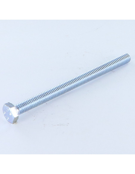 Parafuso de metais cabeça hexagonal M10X50 Classe 8.8 Aço zinco branco