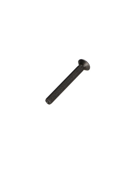 Parafuso de metais cabeça fresada hexagonal oca FHC chave de 5 M8X45 rosca total classe 10.9 Aço bruto