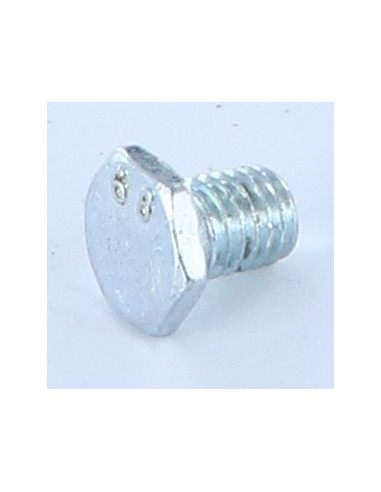 Parafuso de metais cabeça hexagonal M10X20 Classe 4.8 Aço zinco branco