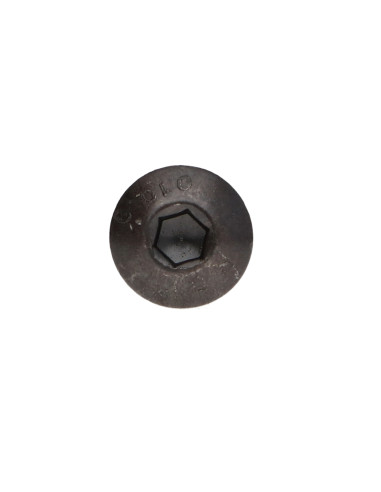 Parafuso de metais Parafuso de Cabeça Oca Sextavada M3X25 rosca parcial classe 10.9 chave de 2 Aço zinco branco