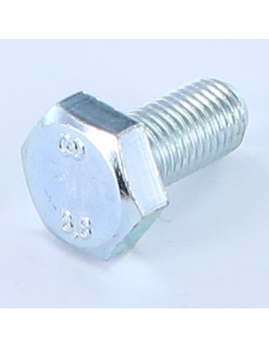 Parafuso de metais cabeça hexagonal M10X20 rosca total Classe 8.8 passo de rosca fino passo de rosca de 125 Aço