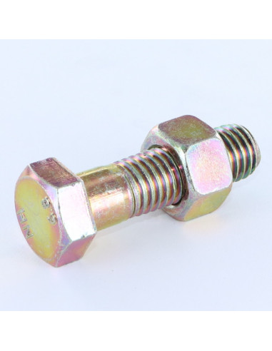 Parafuso (vendido com porca) cabeça hexagonal M8X45 Dicromato