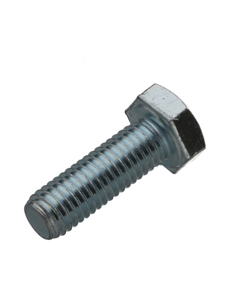 Parafuso de metais cabeça hexagonal M4X35 Classe 6.8 Aço zinco branco