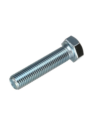 Parafuso de metais cabeça hexagonal M16X55 classe 10.9 Aço zinco branco