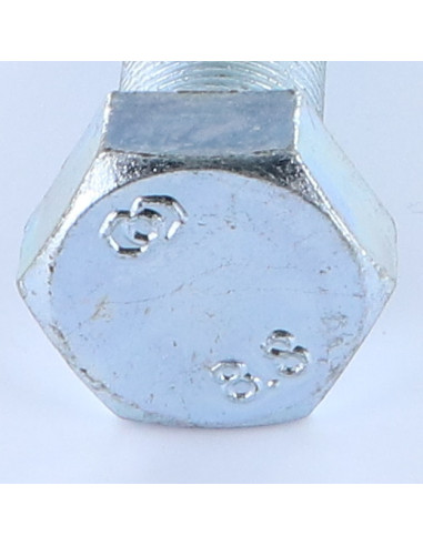 Parafuso de metais cabeça hexagonal M16X60 rosca total Classe 8.8 passo de rosca fino passo de rosca de 150 Aço