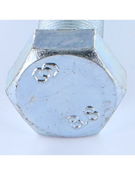 Parafuso de metais cabeça hexagonal M16X60 rosca total Classe 8.8 passo de rosca fino passo de rosca de 150 Aço