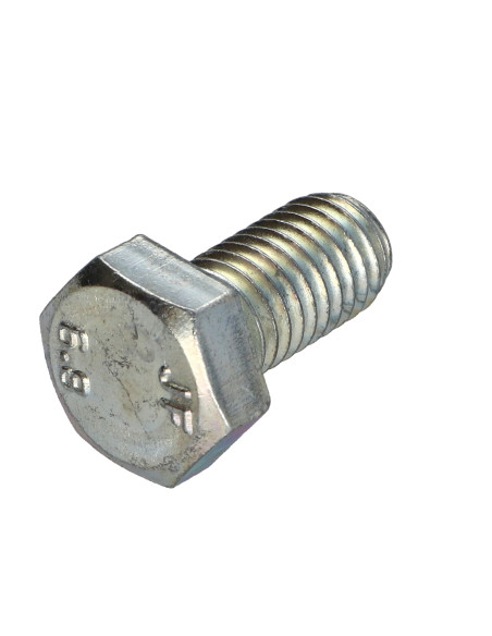 Parafuso de metais cabeça hexagonal M3X10 Classe 6.8 Aço zinco branco microparafusos
