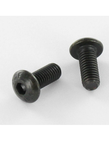 Parafuso de metais Parafuso de Cabeça Oca Sextavada M12X80 rosca total classe 10.9 chave de 8 Aço zinco preto