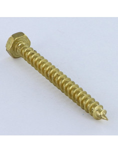 Parafusos Tirefond Bronze 6X60 FIO TOTAL T.FEND - Parafuso Express 2