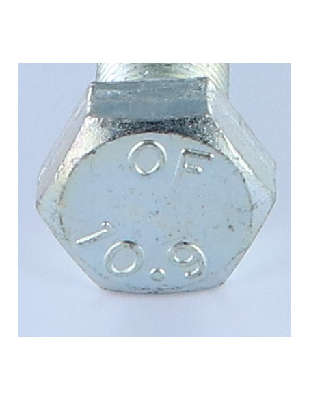 Parafuso de metais cabeça hexagonal M16X40 classe 10.9 rosca total passo de rosca fino passo de rosca de 150 Aço