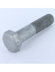 Corpo de parafuso cabeça hexagonal M12X50 Classe 8.8 forte resistência à corrosão Aço galvanizado a quente