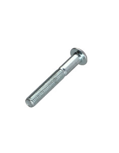 Parafuso de metais Parafuso de Cabeça Oca Sextavada M4X30 rosca parcial classe 10.9 chave de 2.5 Aço zinco branco 2