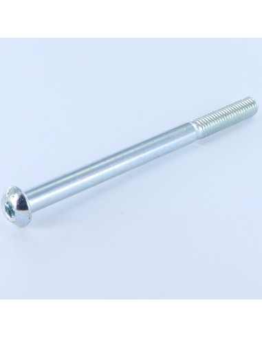 Parafuso de metais Parafuso de Cabeça Oca Sextavada M8X110 roscado sobre 32 classe 10.9 chave de 5 Aço zinco branco